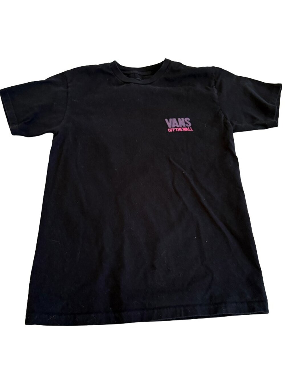Vans Men's Small Classic Fit Black Short Sleeve T-Shirt